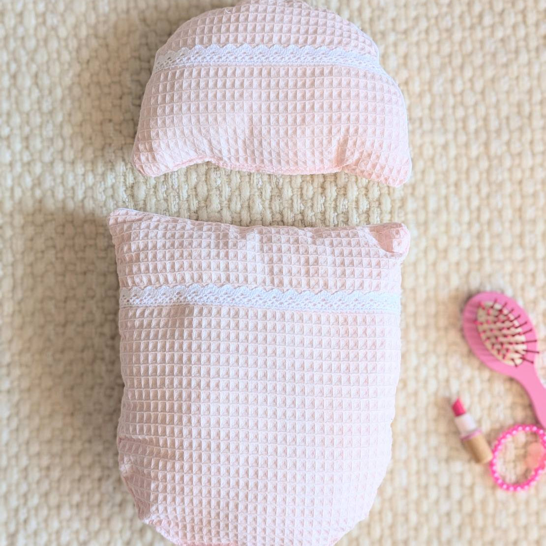 木製ドールバギー|Baby Pink