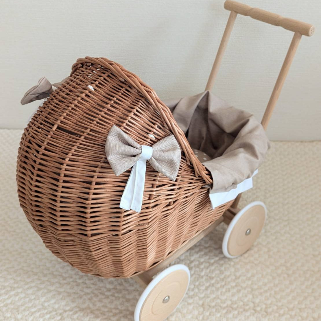 木製ドールバギー｜Mira 限定デザイン　