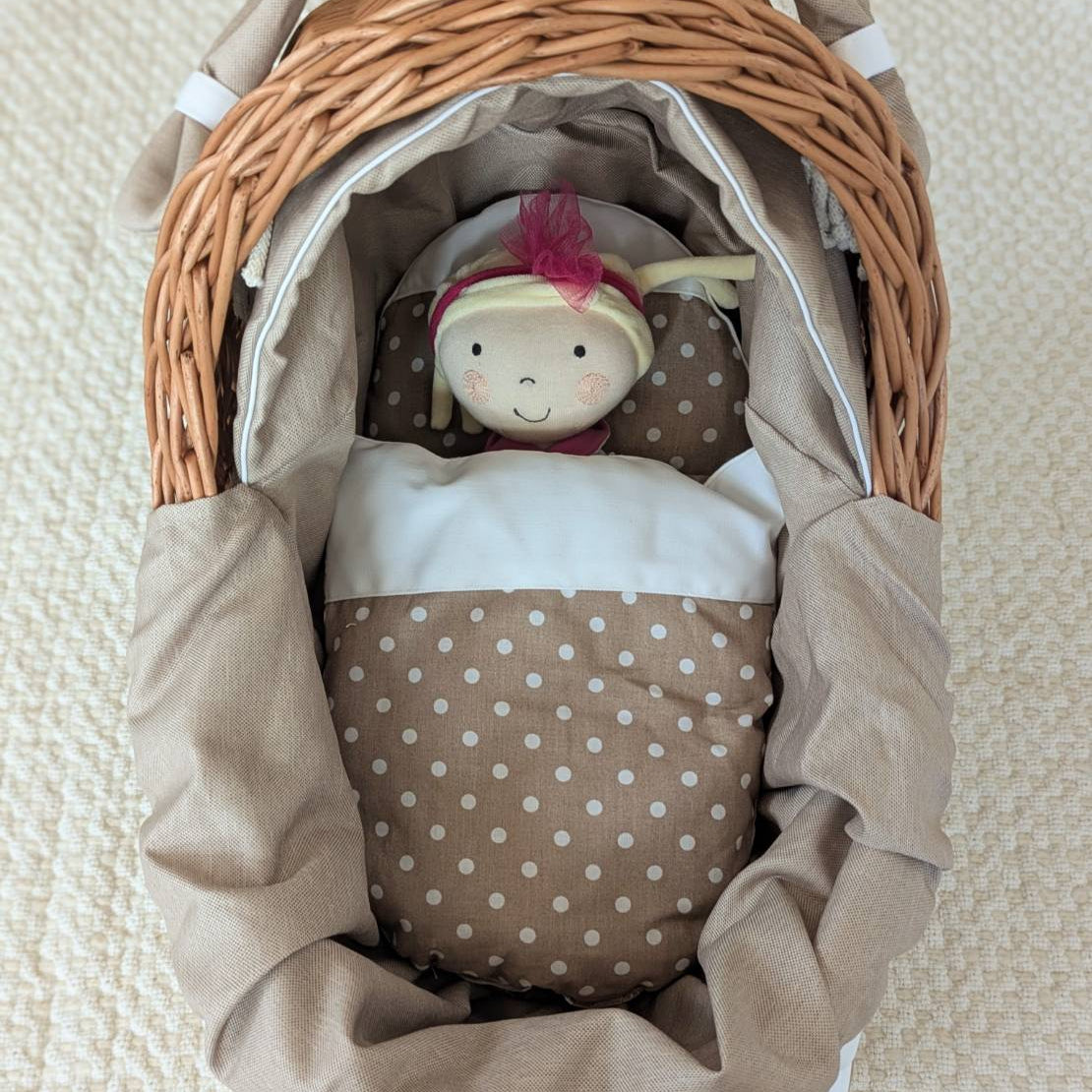 木製ドールバギー｜Mira 限定デザイン　