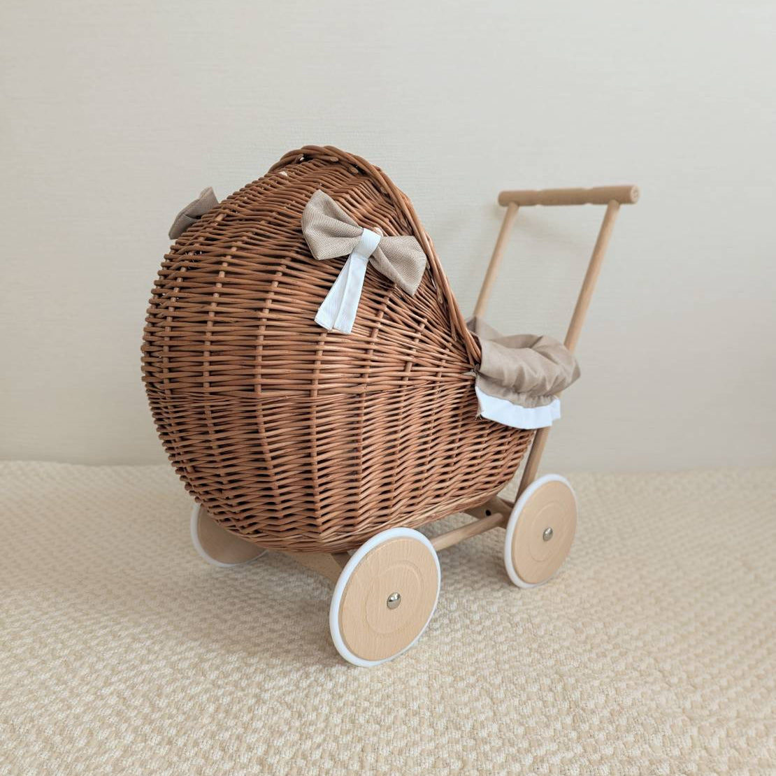 木製ドールバギー｜Mira 限定デザイン　